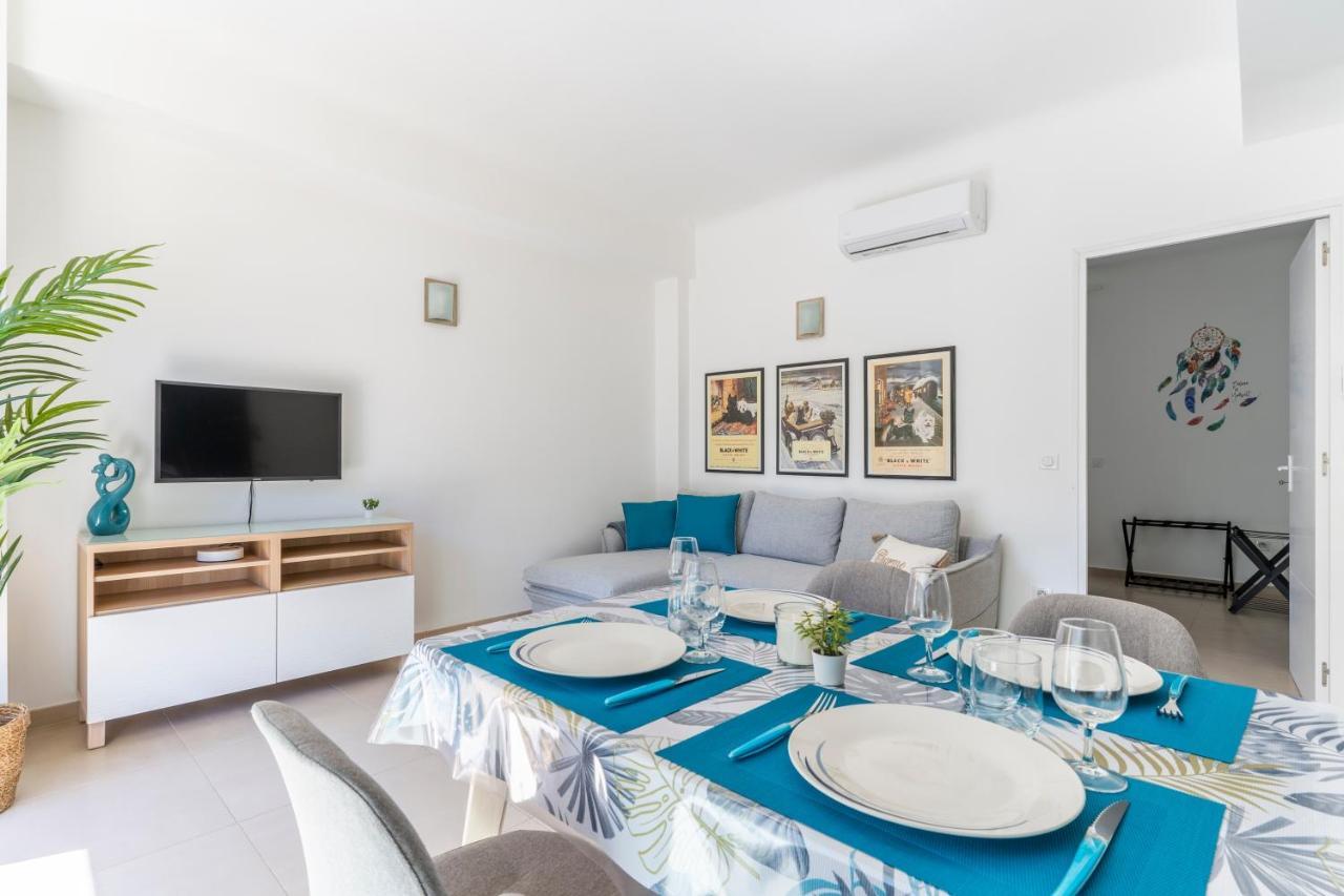 Le Grand Large - Appt Proche Plage Antibes Bagian luar foto